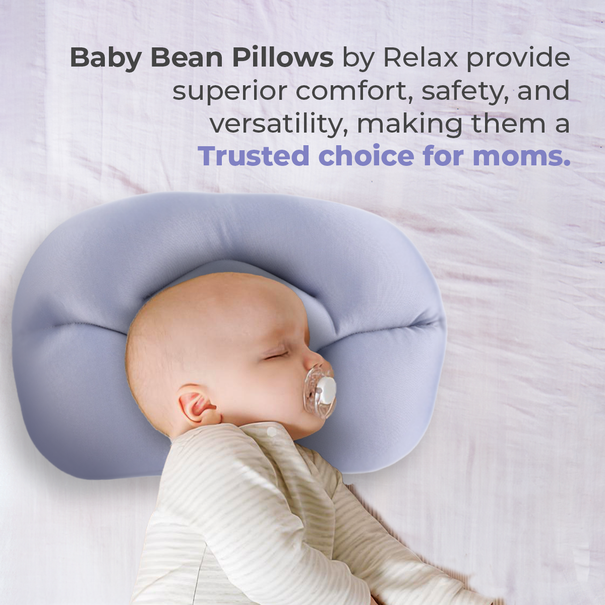 Ultimate Bean Baby Pillow